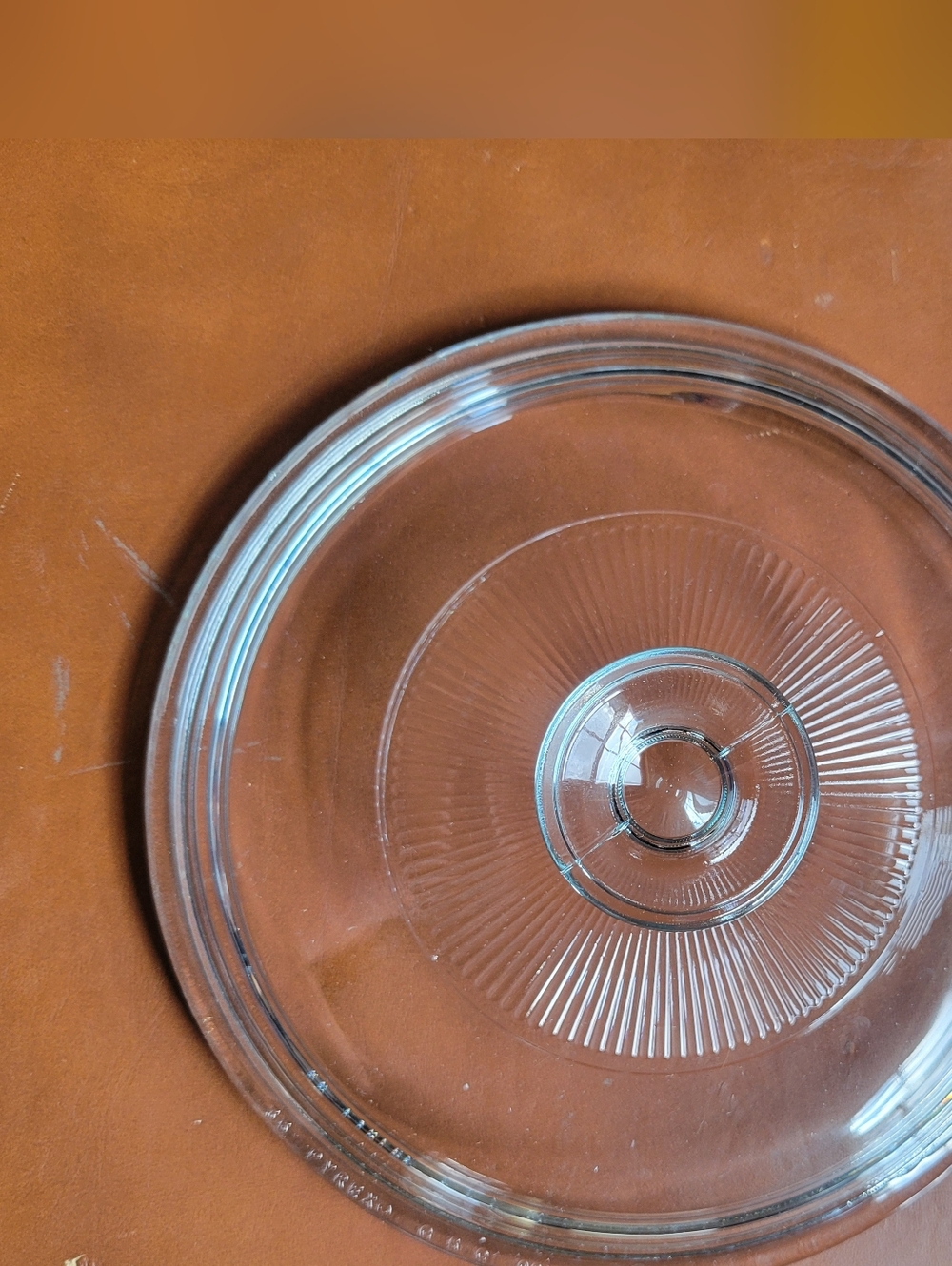 PYREX G5C Clear Glass Replacement Lid CorningWare Round Casserole Dish